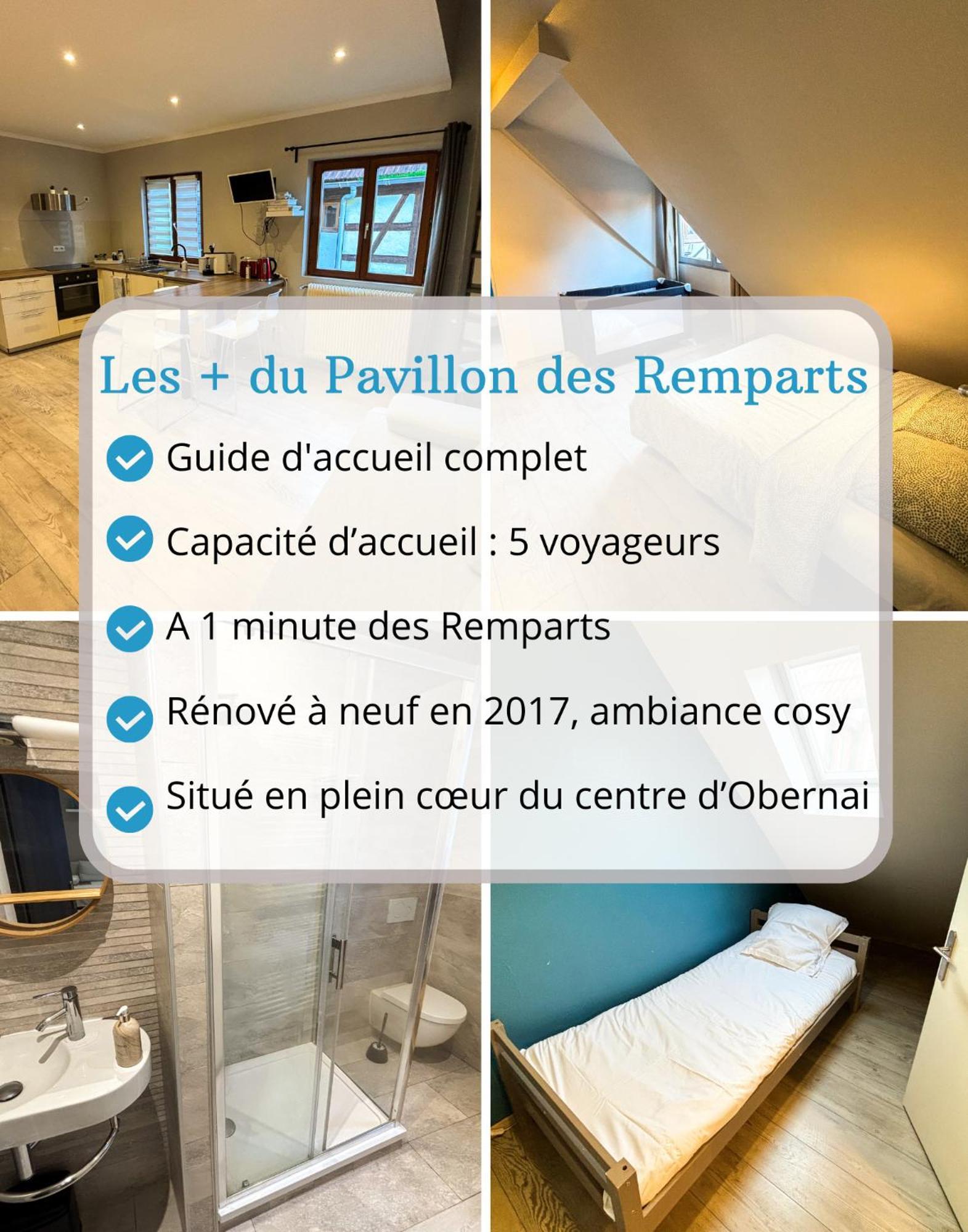 Le Pavillon Des Remparts - Commerces A Proximite - Centre-Ville - Appartement Cosy Obernai Ngoại thất bức ảnh